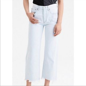 American Eagle Wide Leg Crop Jeans